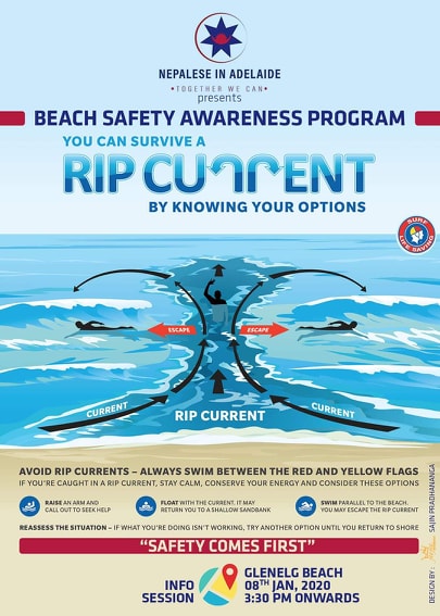 Beach safety workshop for Nepalese living in Adelaide - NepaliPage