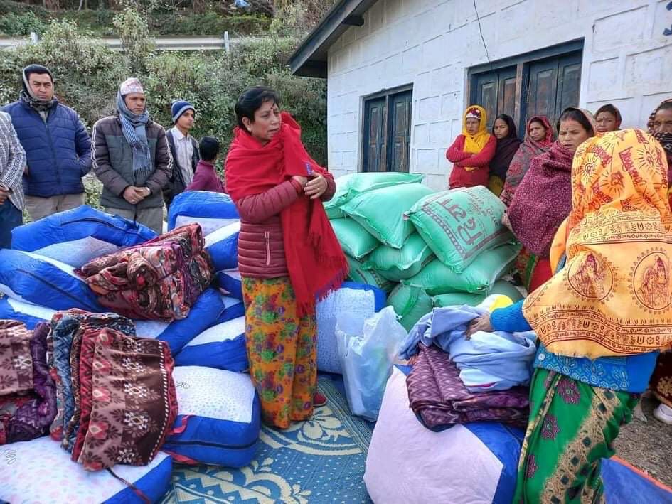 Sanatan Samaj Australia handed over relief to flood victims in Nepal - NepaliPage